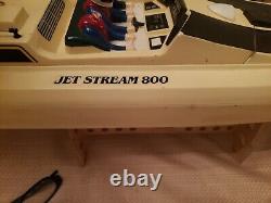 Vintage Kyosho Jet Stream 800 Rc Boat For Parts Or Display Piece