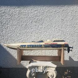 Vintage Kyosho RC BOAT Jet Stream GP10 No Remote Untested As Is For Parts