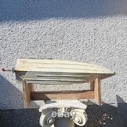 Vintage Kyosho RC BOAT Jet Stream GP10 No Remote Untested As Is For Parts