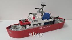 Vintage LEGOLAND 316 775 Fire Fighter Ship Parts Complete w Manual & Stickers