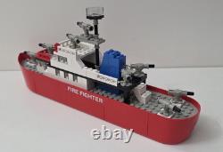 Vintage LEGOLAND 316 775 Fire Fighter Ship Parts Complete w Manual & Stickers