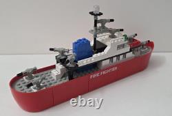 Vintage LEGOLAND 316 775 Fire Fighter Ship Parts Complete w Manual & Stickers