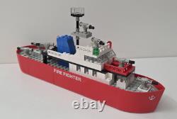 Vintage LEGOLAND 316 775 Fire Fighter Ship Parts Complete w Manual & Stickers