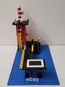 Vintage LEGOLAND 575 US Coast Guard Station 100% Parts Complete w Manual. EUC