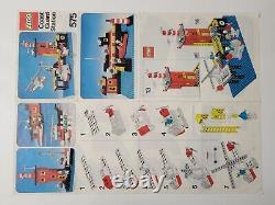 Vintage LEGOLAND 575 US Coast Guard Station 100% Parts Complete w Manual. EUC