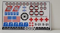 Vintage LEGOLAND 575 US Coast Guard Station 100% Parts Complete w Manual. EUC