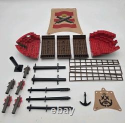 Vintage LEGO 6286 Skull's Eye Schooner- Boat Parts- INCOMPLETE- Great Condition