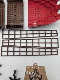 Vintage LEGO 6286 Skull's Eye Schooner- Boat Parts- INCOMPLETE- Great Condition