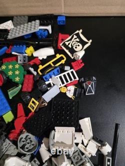 Vintage LEGO Bulk Lot Pirates NASA Space Town Crane Boat Parts Mixed
