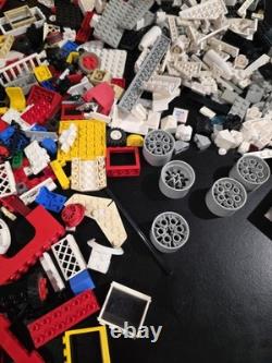Vintage LEGO Bulk Lot Pirates NASA Space Town Crane Boat Parts Mixed