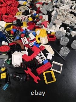 Vintage LEGO Bulk Lot Pirates NASA Space Town Crane Boat Parts Mixed