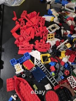 Vintage LEGO Bulk Lot Pirates NASA Space Town Crane Boat Parts Mixed