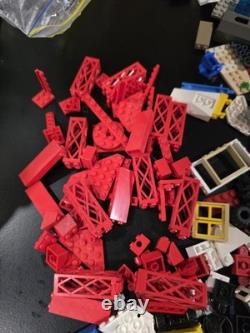 Vintage LEGO Bulk Lot Pirates NASA Space Town Crane Boat Parts Mixed