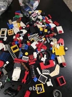 Vintage LEGO Bulk Lot Pirates NASA Space Town Crane Boat Parts Mixed