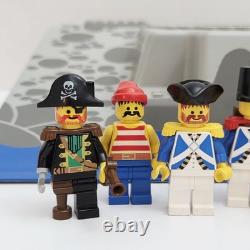 Vintage LEGO Pirates 6276 Eldorado Fortress Baseplate Minifigures Boat Parts Lot