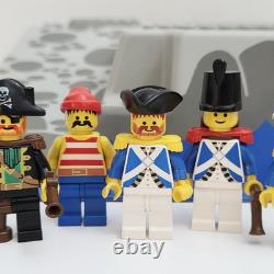 Vintage LEGO Pirates 6276 Eldorado Fortress Baseplate Minifigures Boat Parts Lot