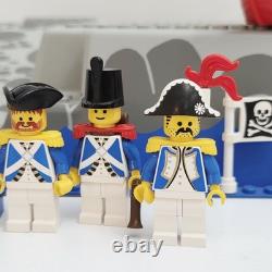 Vintage LEGO Pirates 6276 Eldorado Fortress Baseplate Minifigures Boat Parts Lot