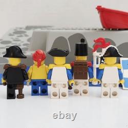 Vintage LEGO Pirates 6276 Eldorado Fortress Baseplate Minifigures Boat Parts Lot