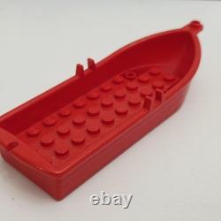 Vintage LEGO Pirates 6276 Eldorado Fortress Baseplate Minifigures Boat Parts Lot