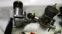 Vintage LOT of 31 GAS RC Engines Motors for CARS BOATS Hobbyist for Parts