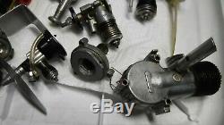 Vintage LOT of 31 GAS RC Engines Motors for CARS BOATS Hobbyist for Parts