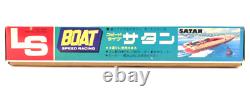 Vintage LS Boat Speed Racing Satan Rare Model Kit with FA-130 Motor from Jp Rare