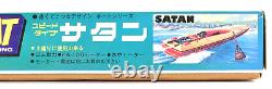 Vintage LS Boat Speed Racing Satan Rare Model Kit with FA-130 Motor from Jp Rare