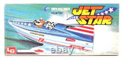 Vintage LS Super Boat Jet Star No. 1 Model Kit Cassette Motor Rare Unassemble New