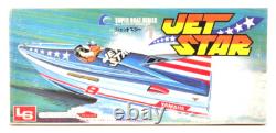 Vintage LS Super Boat Jet Star No. 1 Model Kit Cassette Motor Rare Unassemble New