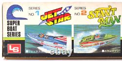 Vintage LS Super Boat Jet Star No. 1 Model Kit Cassette Motor Rare Unassemble New