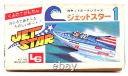 Vintage LS Super Boat Jet Star No. 1 Model Kit Cassette Motor Rare Unassemble New
