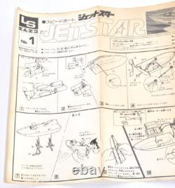 Vintage LS Super Boat Jet Star No. 1 Model Kit Cassette Motor Rare Unassemble New
