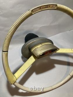 Vintage Late 1950's Attwood Speed Boat Steering Wheel 15- For Parts/ Restore