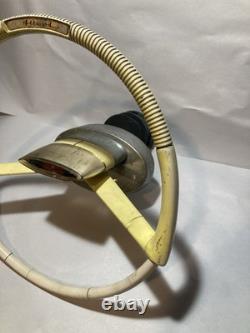 Vintage Late 1950's Attwood Speed Boat Steering Wheel 15- For Parts/ Restore