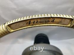 Vintage Late 1950's Attwood Speed Boat Steering Wheel 15- For Parts/ Restore