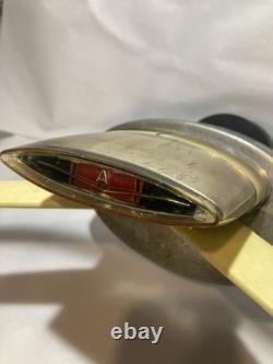 Vintage Late 1950's Attwood Speed Boat Steering Wheel 15- For Parts/ Restore