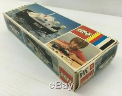 Vintage Lego 1976 Police Boat 314 Pieces Parts Minifigure With Box