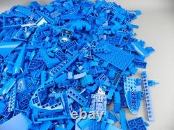 Vintage Lego Blue Brick Nasa Vehicle Boat Base Plate Mixed Parts Piecies Lot