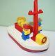 Vintage Lego Duplo Fishing Boat & Skipper Figures Parts Spares