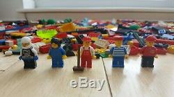Vintage Lego Job Lot, Approx 3 Kilo, Figures, Bricks, Plates, Boat Parts, Etc
