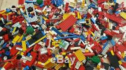 Vintage Lego Job Lot, Approx 3 Kilo, Figures, Bricks, Plates, Boat Parts, Etc