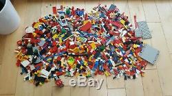 Vintage Lego Job Lot, Approx 3 Kilo, Figures, Bricks, Plates, Boat Parts, Etc