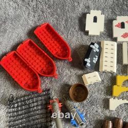 Vintage Lego Pirate Parts Lot Minifigures, Cannons, Boats, Trees, Mast & More