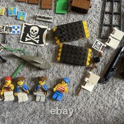 Vintage Lego Pirate Parts Lot Minifigures, Cannons, Boats, Trees, Mast & More