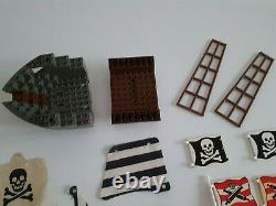 Vintage Lego Pirate Ship Parts Cloth Flags Sails, Other Flags, Boat Parts Ect