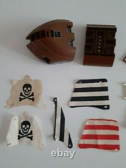 Vintage Lego Pirate Ship Parts Cloth Flags Sails, Other Flags, Boat Parts Ect