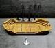 Vintage Lego Pirates 6285 Black Seas Barracuda Mast, Boat Hull, Anchor