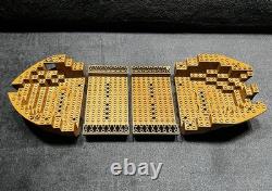 Vintage Lego Pirates 6285 Black Seas Barracuda Mast, Boat Hull, Anchor
