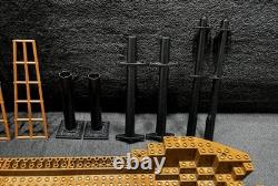 Vintage Lego Pirates 6285 Black Seas Barracuda Mast, Mast Rigging, Boat Hull