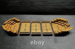 Vintage Lego Pirates 6285 Black Seas Barracuda Mast, Mast Rigging, Boat Hull